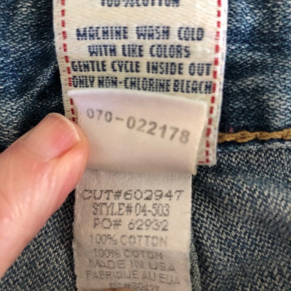 True Religion Joey Jeans size 26 - Picture 6 of 7